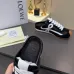 LOEWE Retro Runner Sneakers Unisex Nylon Cow Leather Sheepskin Lining Trainers #A66585