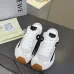 LOEWE Retro Runner Sneakers Unisex Nylon Cow Leather Sheepskin Lining Trainers #A66586