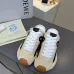 LOEWE Retro Runner Sneakers Unisex Nylon Cow Leather Sheepskin Lining Trainers #A66587