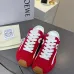 LOEWE Retro Runner Sneakers Unisex Nylon Cow Leather Sheepskin Lining Trainers #A66588