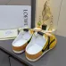 LOEWE Retro Runner Sneakers Unisex Nylon Cow Leather Sheepskin Lining Trainers #A66589