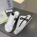 LOEWE Retro Runner Sneakers Unisex Nylon Cow Leather Sheepskin Lining Trainers #A66590