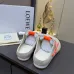LOEWE Retro Runner Sneakers Unisex Nylon Cow Leather Sheepskin Lining Trainers #A66591