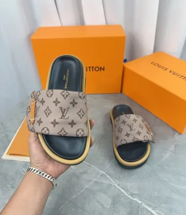 Louis Vuitton Shoes for Men's Louis Vuitton Slippers #A35186 Louis Vuitton Shoes for Men's Louis Vuitton Slippers #A35186