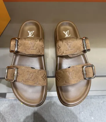 Louis Vuitton Shoes for Men's Louis Vuitton Slippers #A62460 Louis Vuitton Shoes for Men's Louis Vuitton Slippers #A62460