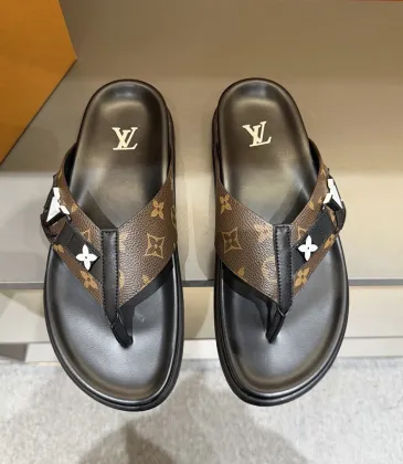 Louis Vuitton Shoes for Men's Louis Vuitton Slippers #A62463 Louis Vuitton Shoes for Men's Louis Vuitton Slippers #A62463
