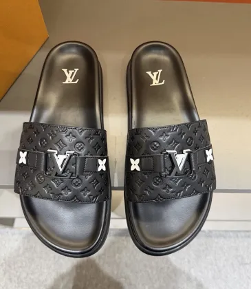 Louis Vuitton Shoes for Men's Louis Vuitton Slippers #A62466 Louis Vuitton Shoes for Men's Louis Vuitton Slippers #A62466