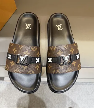 Louis Vuitton Shoes for Men's Louis Vuitton Slippers #A62467 Louis Vuitton Shoes for Men's Louis Vuitton Slippers #A62467