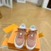 Louis Vuitton Shoes for Men's Louis Vuitton Sneakers Black/White/Pink/Blue #A47916
