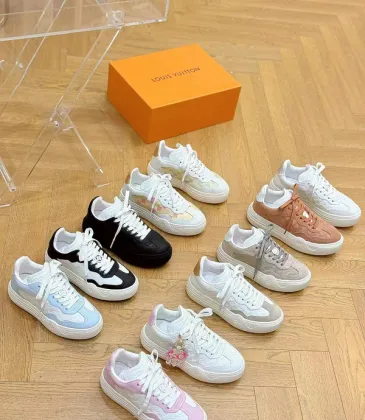 Louis Vuitton Shoes for Men's Louis Vuitton Sneakers Black/White/Pink/Blue #A47916 Louis Vuitton Shoes for Men's Louis Vuitton Sneakers Black/White/Pink/Blue #A47916