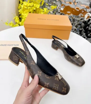 Louis Vuitton Shoes for Women's Louis Vuitton Sandals 3.5CM #A52078 Louis Vuitton Shoes for Women's Louis Vuitton Sandals 3.5CM #A52078