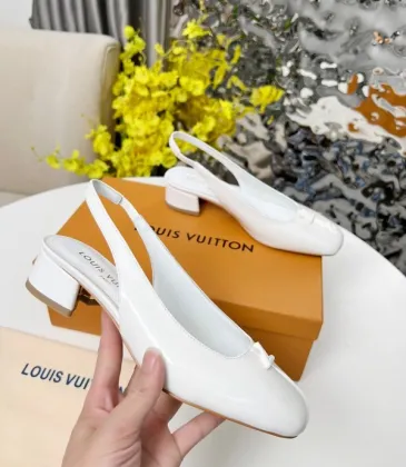 Louis Vuitton Shoes for Women's Louis Vuitton Sandals 3.5CM #A52079 Louis Vuitton Shoes for Women's Louis Vuitton Sandals 3.5CM #A52079