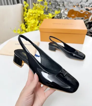 Louis Vuitton Shoes for Women's Louis Vuitton Sandals 3.5CM #A52080 Louis Vuitton Shoes for Women's Louis Vuitton Sandals 3.5CM #A52080