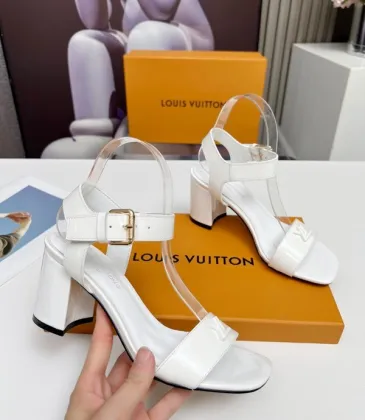 Louis Vuitton Shoes for Women's Louis Vuitton Sandals 6.5CM #A52074 Louis Vuitton Shoes for Women's Louis Vuitton Sandals 6.5CM #A52074