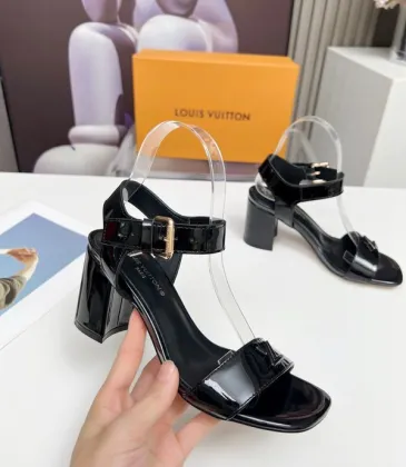 Louis Vuitton Shoes for Women's Louis Vuitton Sandals 6.5CM #A52076 Louis Vuitton Shoes for Women's Louis Vuitton Sandals 6.5CM #A52076
