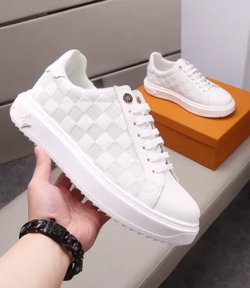 White Women's Louis Vuitton Sneakers #A65910 White Women's Louis Vuitton Sneakers #A65910