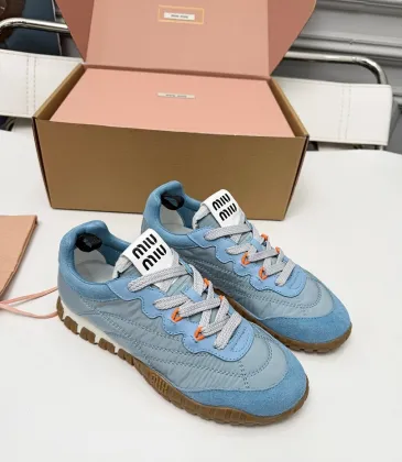 Miu Miu Women's Spring Summer Lightweight Training Shoes #A66063 Miu Miu Women's Spring Summer Lightweight Training Shoes #A66063