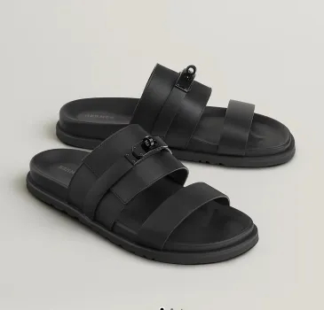 Prada for Men's Slippers Black #A66794
