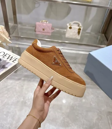 High Quality Prada Shoes for Women's Prada Sneakers Brown 35-41 Size #A53000 High Quality Prada Shoes for Women's Prada Sneakers Brown 35-41 Size #A53000