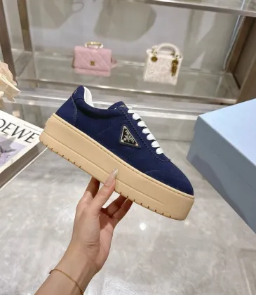 Top Prada Shoes for Women's Prada Sneakers Navy Blue 35-41 Size #A53001 Top Prada Shoes for Women's Prada Sneakers Navy Blue 35-41 Size #A53001