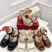 Valentino Shoes for VALENTINO High heel sandals Garavani Roman Stud Heel height:9cm #A53231