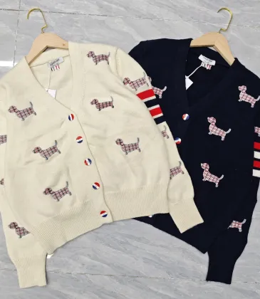 Thom Browne Women's Cardigans Adorable Dachshund - Embroidered Styles with Signature Stripes for Fashion Lovers #A54868 Thom Browne Women's Cardigans Adorable Dachshund - Embroidered Styles with Signature Stripes for Fashion Lovers #A54868
