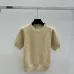 Women's FF Monogram Knit Short Sleeve Crew Neck Top #A62507
