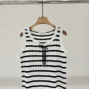 Dior White Knit Tank Top for Women #A66246 Dior White Knit Tank Top for Women #A66246