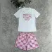 2025 Special Price Gucci Style Logo T-Shirtamp; Monogram Shorts Set - Designer Women's Summer Outfit #A54157