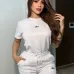 Alo Yoga Women's Loungewear Sets  Signature Logo Design in Black   White with Comfortable Fit for Active Fashionistas #A57323