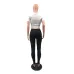 Prada Two-piece set including a new cross-border European and American independent website high street fashion brand letter-printed short-sleeved T-shirt and long pants #A64627